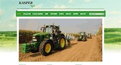 Desktop Screenshot of kasper-agri.ro